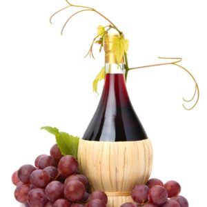 red wine bottle